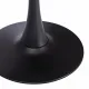 Стол TULIP 70 (mod. 46) металл / МДФ, 70 x 70 x 75 см, Black (черный)