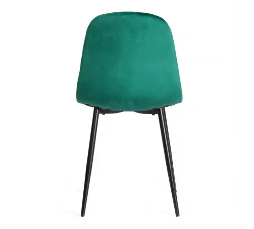 Стул BREEZE (mod. 4724) Велюр/металл, 44х53х87 см, Emerald (изумрудный) HLR56/черный (Комплект из 4 шт.)