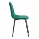 Стул BREEZE (mod. 4724) Велюр/металл, 44х53х87 см, Emerald (изумрудный) HLR56/черный (Комплект из 4 шт.)