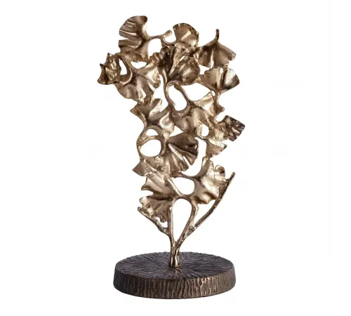 Декор Secret De Maison LEAF8 (mod. 9817) алюминиевый сплав, 22x18x44,5 см, латунь, золото/brass, gold