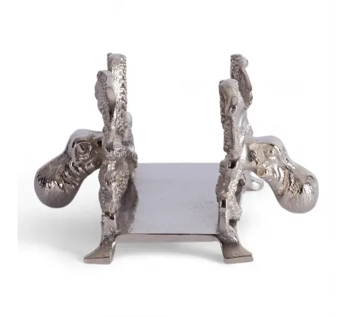 Салфетница Secret De Maison OCTOPUS ( mod. 9681 ) алюминиевый сплав, 18x15x9,5 см, никель/nickel