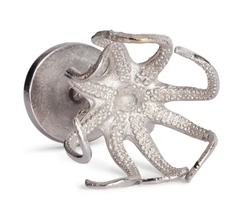 Подсвечник Secret De Maison OCTOPUS2 (mod. 3933) алюминиевый сплав, 17x16,5x25,5 см, никель/nickel antique