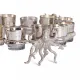 Подсвечник Secret De Maison OCTOPUS4 (mod. 3925) алюминиевый сплав, 36x36,5x12 см, никель/nickel