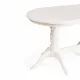 Стол COPPOLA бук, мдф, 140+40x80x77см, Ivory white