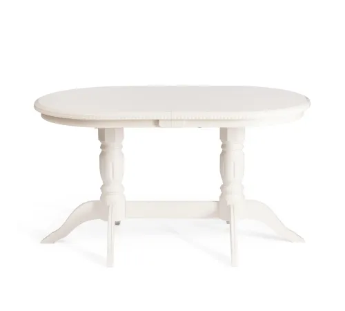 Стол COPPOLA бук, мдф, 140+40x80x77см, Ivory white