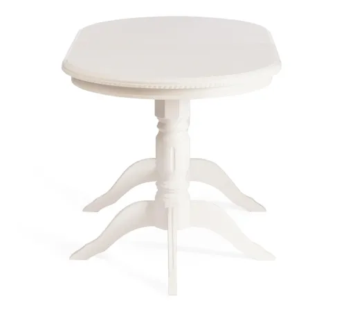 Стол COPPOLA бук, мдф, 140+40x80x77см, Ivory white