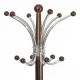 Вешалка Sakura (mod. GH-8606) дерево/хром/мрамор, 37 x 37 x 175 см, Black (Черный) / Walnut (Орех)