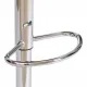 Барный стул VIMTA (mod.4021S) металл/дерево/ткань, 60х51х91,5-112,5 см, выс. сид. 61,5-82,5 см, бежевый/натур./хром, Aimcasa 5