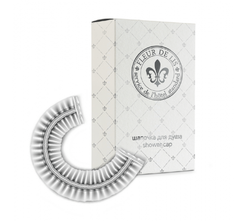 Шапочка для душа одноразовая Fleur de Lis