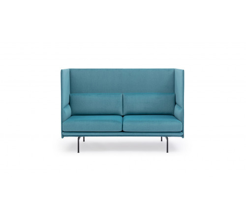 Диван двухместный Pratt с высокой спинкой