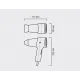 Фен Valera Hospitality Action 1200 Push All black