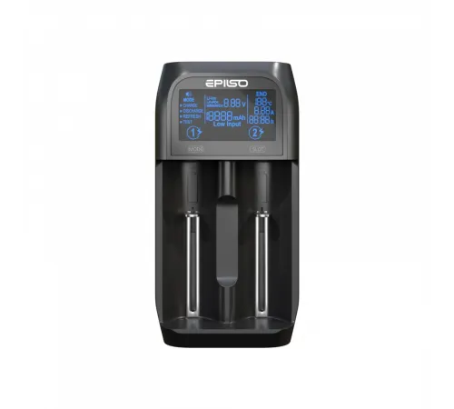 Зарядное устройство  EPILSO EPC-U20 (пустое, 1-2х 10340, 14500, 16340, 18650, 32650, A, AA, AAA, C, D; PowerBank) (1/20)  