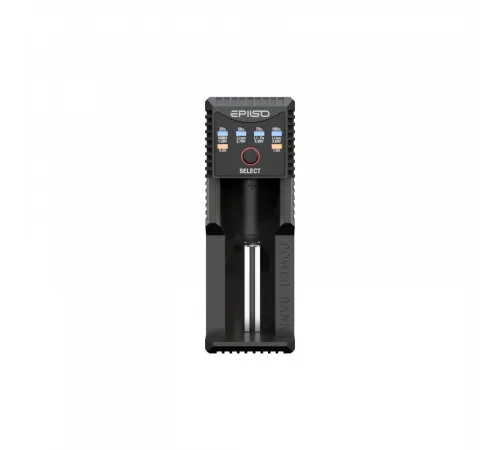 Зарядное устройство  EPILSO EPC-U10 (пустое, 1х 10340, 14500, 16340, 18650, 26650, A, AA, AAA, C; PowerBank) (1/20)  