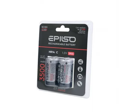 Аккумулятор EPILSO HR14/C 3500mAh 2BC 1.2V LSD (2/12/96) 