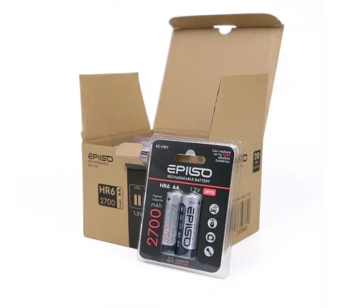 Аккумулятор EPILSO HR6/AA 2700mAh 2BC 1.2V (2/20/200) 