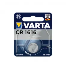 Элементы питания Varta CR1616 1BL (6616) (1/10/100) 