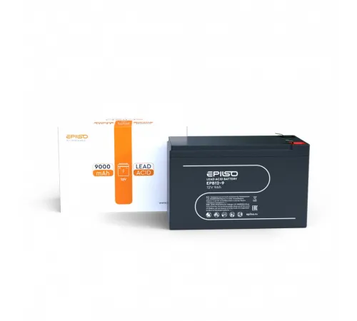 Аккумулятор EPILSO EPB12-9 12V 9Ah (1/10)  