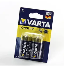 Элементы питания Varta LONGLIFE LR14 2BL (4114113412) (2/20/200)  