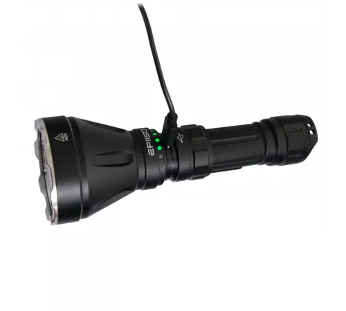 Фонарь EPILSO EPF-240 (карманный, Luminus SFT40, 3.7V 4.0Ah, 5В (USB), металл, аккум. 21700)  (1/40)  