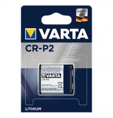 Элементы питания Varta CR-P2 1BL Professional Lithium (6204) (1/10/140)  