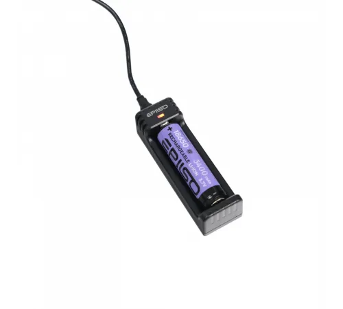Зарядное устройство  EPILSO EPC-L1 (пустое, 1х 10340, 14500, 16340, 18650, 26650) (1/20)  