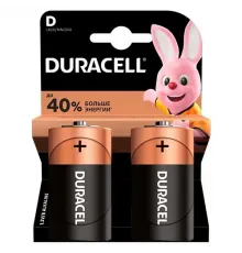 Элементы питания DURACELL LR20 2BL (2/20)  
