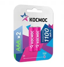 Аккумулятор КОСМОС-AAA 1100 mAh 2BL (2/24)  