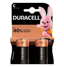 Элементы питания DURACELL LR14 2BL (2/20)  