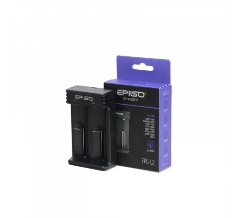 Зарядное устройство  EPILSO EPC-L2 (пустое, 1-2х 10340, 14500, 16340, 18650, 26650) (1/20)  