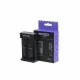Зарядное устройство  EPILSO EPC-L2 (пустое, 1-2х 10340, 14500, 16340, 18650, 26650) (1/20)  