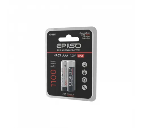 Аккумулятор EPILSO HR03/AAA 1100mAh 2BC 1.2V (2/20/200)  