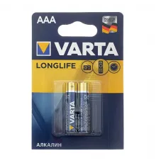 Элементы питания Varta LONGLIFE LR3 2BL (4103101412) (20/100) 