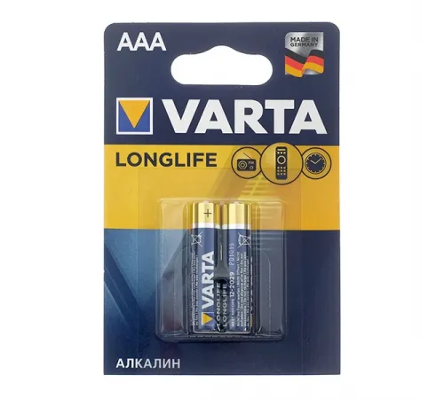 Элементы питания Varta LONGLIFE LR3 2BL (4103101412) (20/100) 