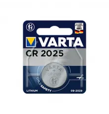Элементы питания Varta CR2025 1BL (6025) (1/10/100)  