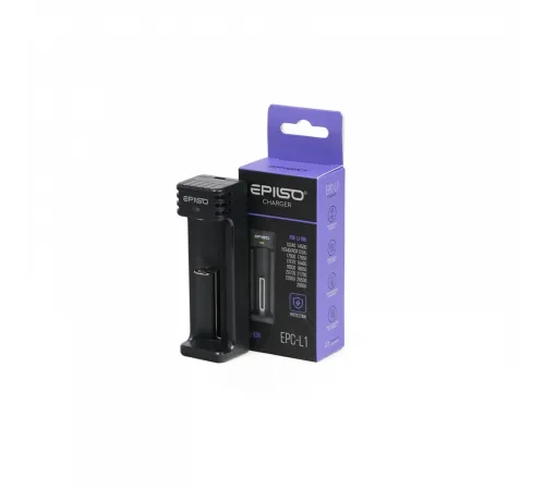 Зарядное устройство  EPILSO EPC-L1 (пустое, 1х 10340, 14500, 16340, 18650, 26650) (1/20)  