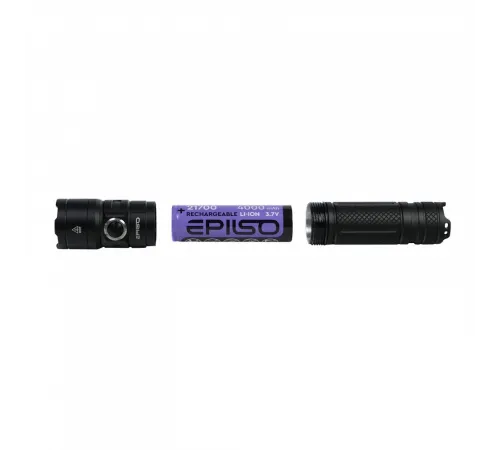 Фонарь EPILSO EPF-215 (карманный, CREE XHP50.2 20W, 3.7V 4.0Ah, 5В (USB), металл, аккум. 21700)  (1/40)  