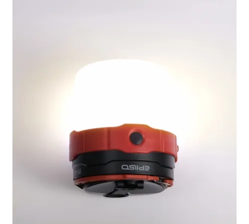 Фонарь EPILSO EPF-405 (кемпинговый, 1LEDx3W+24SMD+4SMD, 3.7V 2.0Ah, 5В (USB), пластик, динамо, солнечн. панель)  (1/40)  