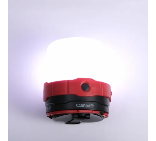 Фонарь EPILSO EPF-405 (кемпинговый, 1LEDx3W+24SMD+4SMD, 3.7V 2.0Ah, 5В (USB), пластик, динамо, солнечн. панель)  (1/40)  