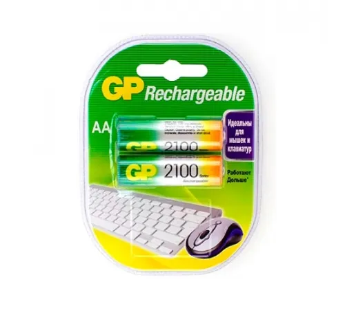 Аккумулятор GP-AA 2100mAh 2BL (2/20/200) 