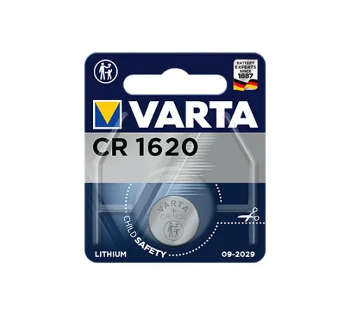 Элементы питания Varta CR1620 1BL (6620) (1/10/100)  