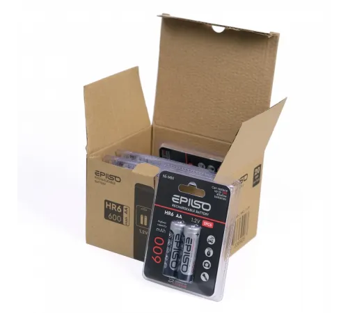Аккумулятор EPILSO HR6/AA  600mAh 2BC 1.2V (2/20/200) 