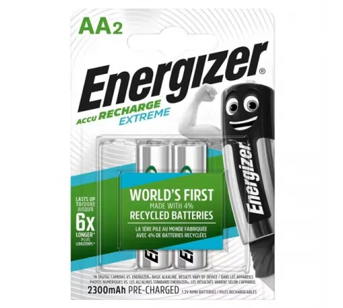 Аккумулятор ENERGIZER HR6 (AA) 2300mAh 2BL Recharge (2/24) 