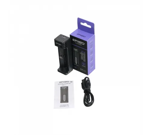 Зарядное устройство  EPILSO EPC-L1 (пустое, 1х 10340, 14500, 16340, 18650, 26650) (1/20)  