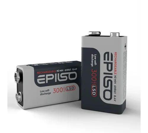 Аккумулятор EPILSO 6HR61 300mAh 1BC 8.4V LSD (1/12/96) 