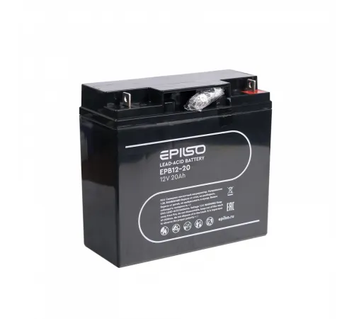 Аккумулятор EPILSO EPB12-20 12V 20Ah (1/4)  