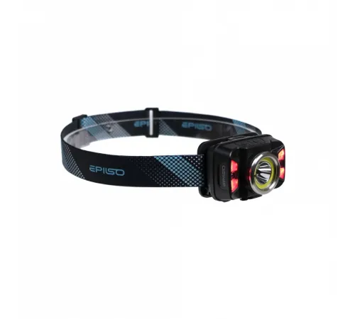 Фонарь EPILSO EPF-115 (налобный, CREE XTE 5W + COB, 1x1800mAh, 5В (USB), пластик, )  (1/40)  