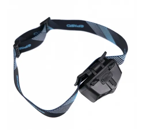 Фонарь EPILSO EPF-120 (налобный, CREE XTE 5W x2, 1x1200mAh, 5В (USB), пластик, + работа от ААА)  (1/40)  