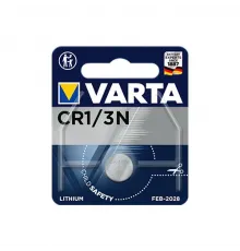 Элементы питания Varta CR1/3N 3V 1BL (K58L) (6131) (1/10/140)  