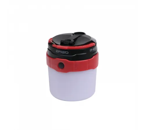 Фонарь EPILSO EPF-405 (кемпинговый, 1LEDx3W+24SMD+4SMD, 3.7V 2.0Ah, 5В (USB), пластик, динамо, солнечн. панель)  (1/40)  