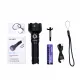 Фонарь EPILSO EPF-235 (карманный, 4x Luminus SST40, 10W , 3.7V 4.0Ah, 5В (USB), металл, аккум. 21700)  (1/40)  